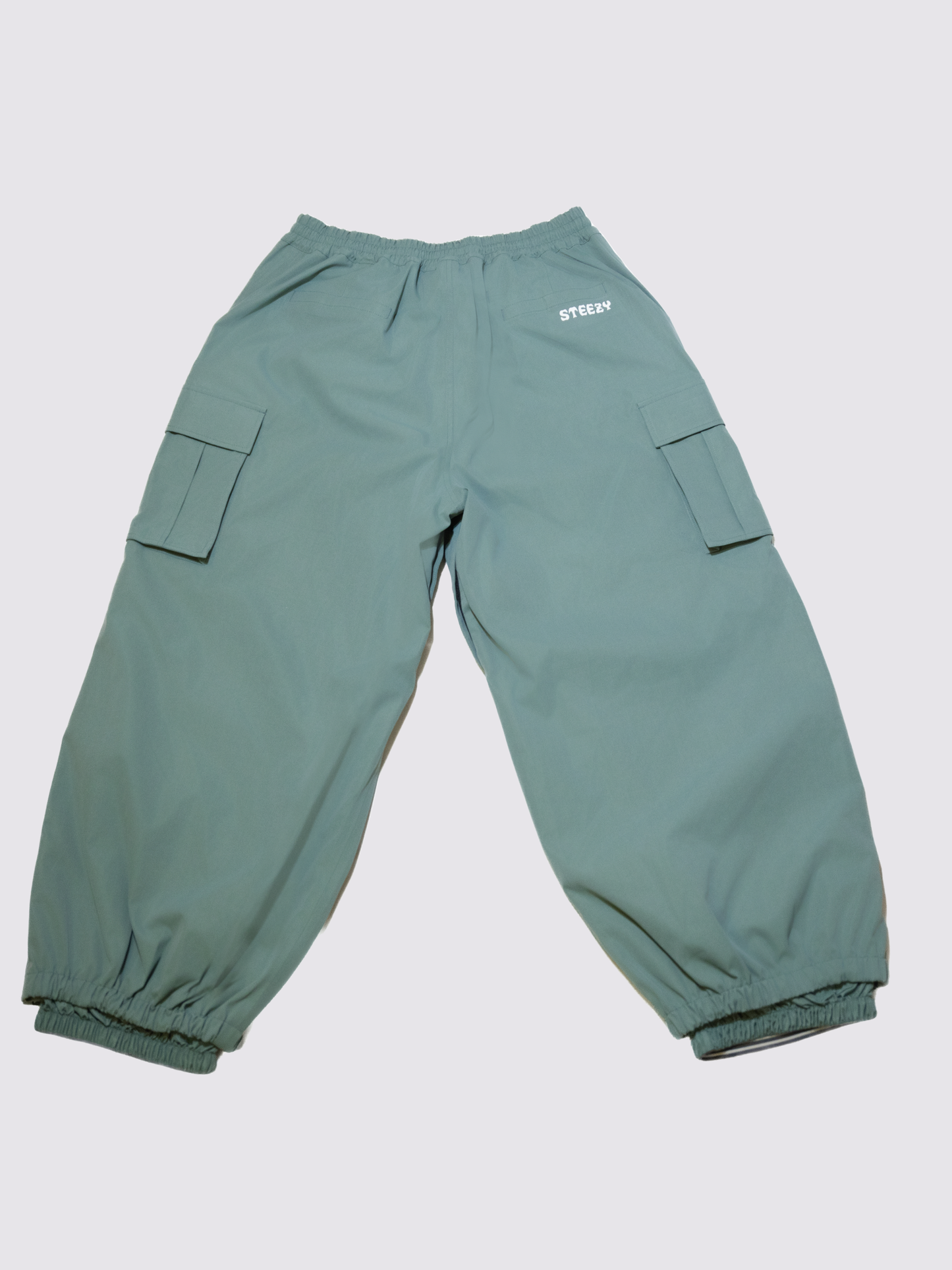 Classic Baggy Snow Pants - Cruise Cyan