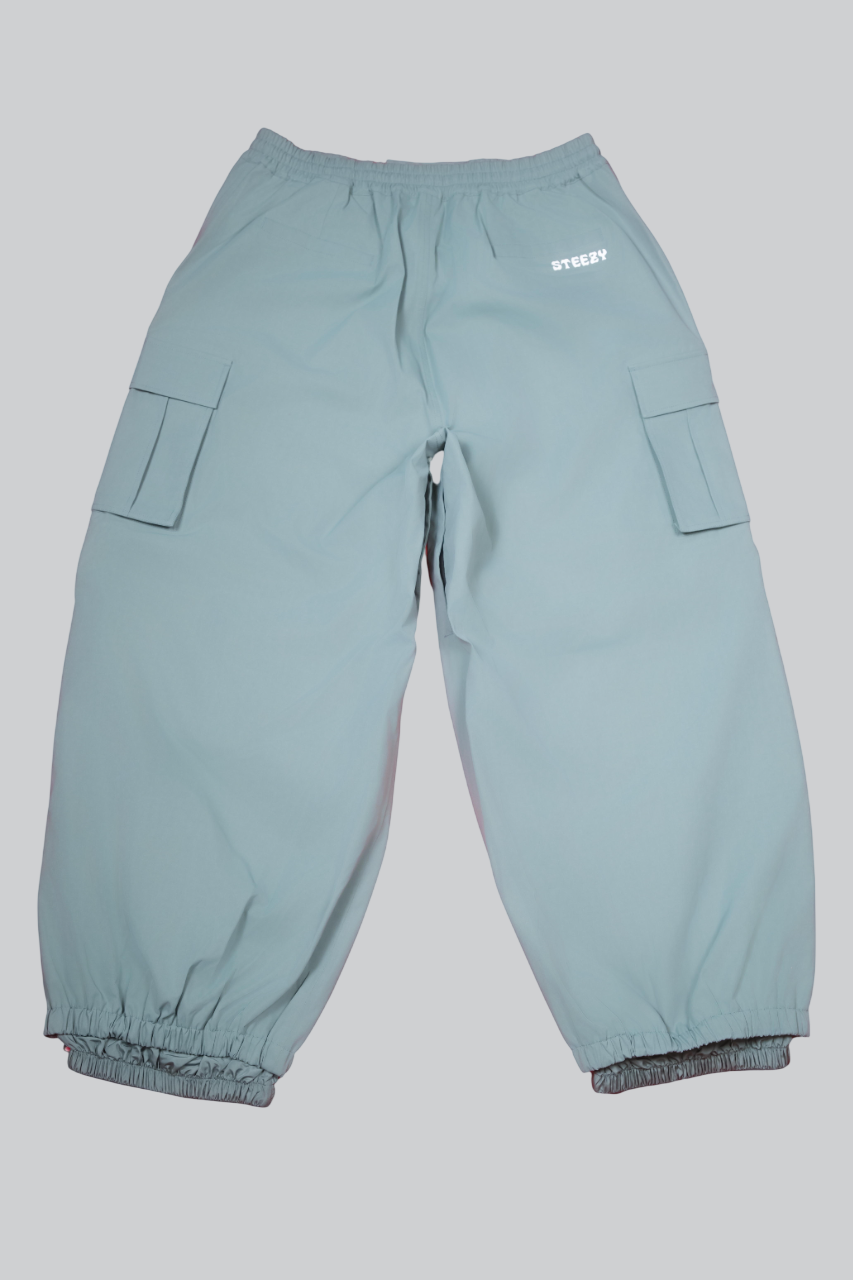 Classic Baggy Snow Pants - Cruise Cyan