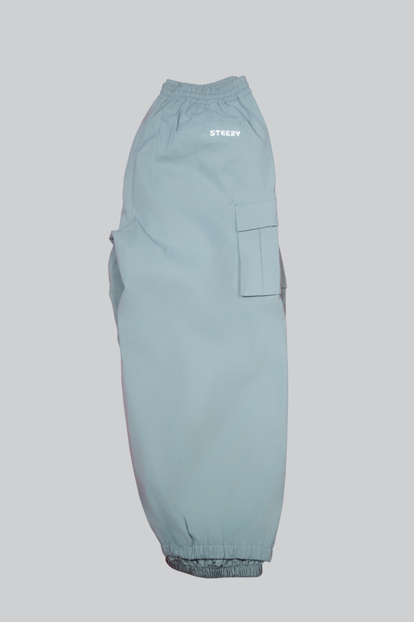 Classic Baggy Snow Pants - Cruise Cyan