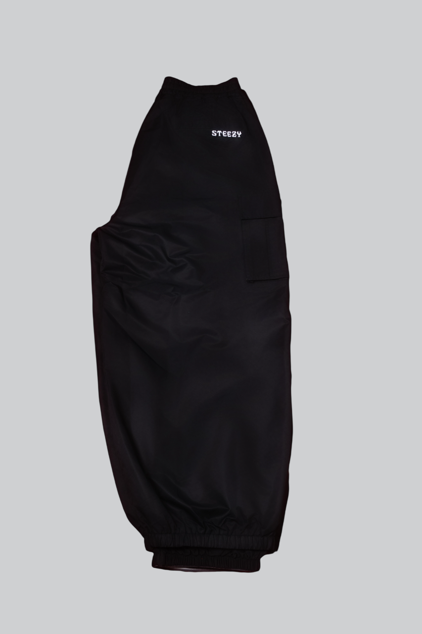 Classic Baggy Snow Pants - Black