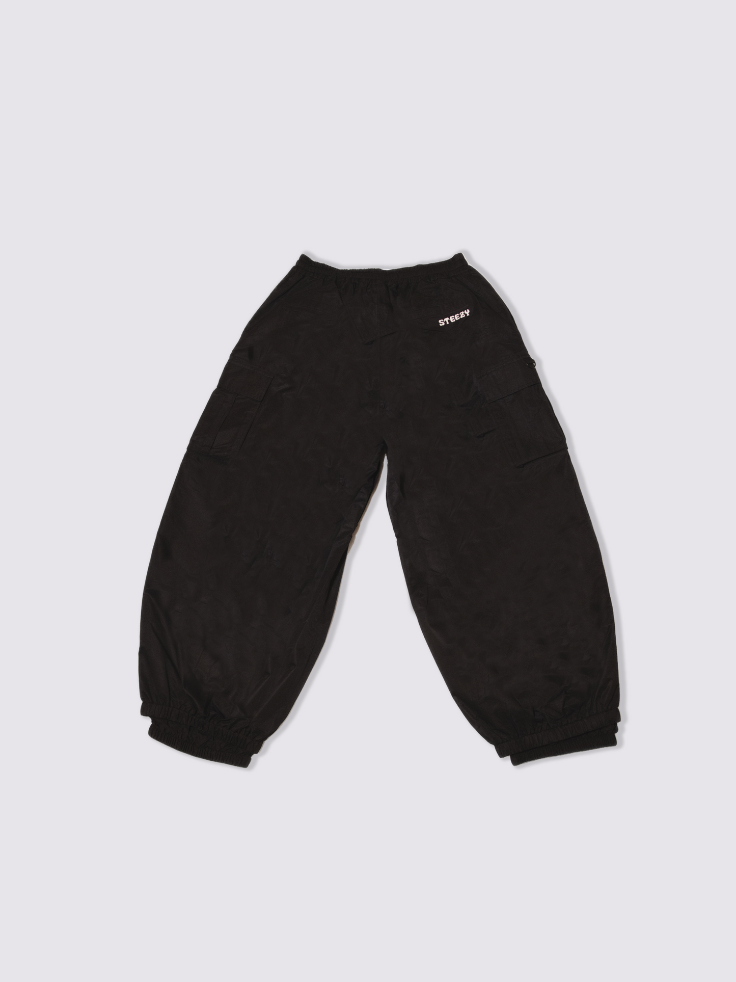 Classic Baggy Snow Pants - Black