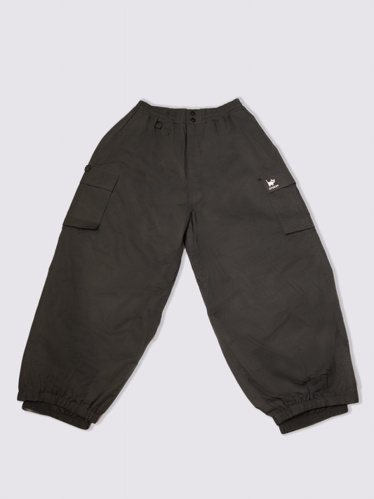 Classic Baggy Snow Pants - Grey