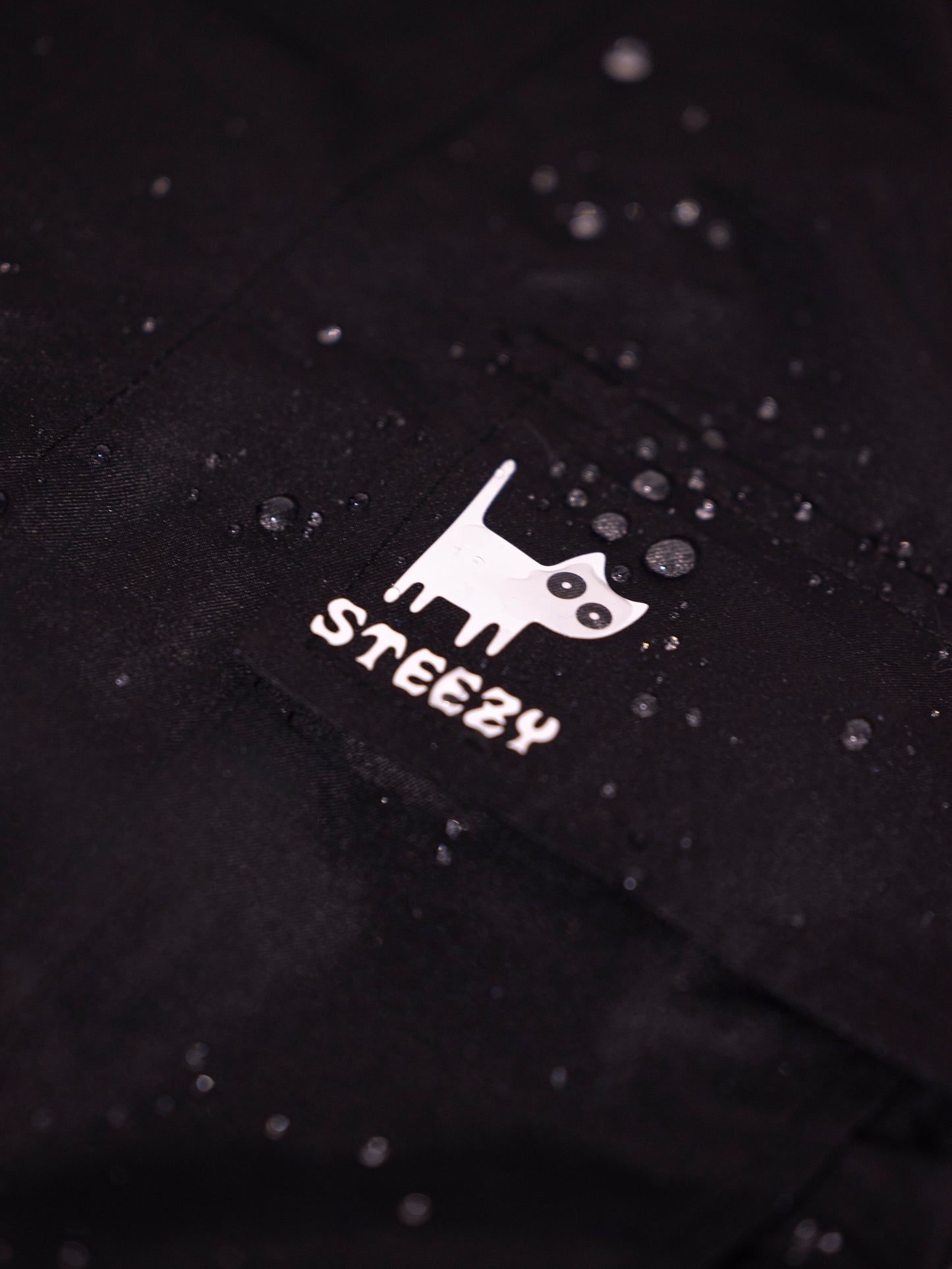 Classic Baggy Snow Pants - Black