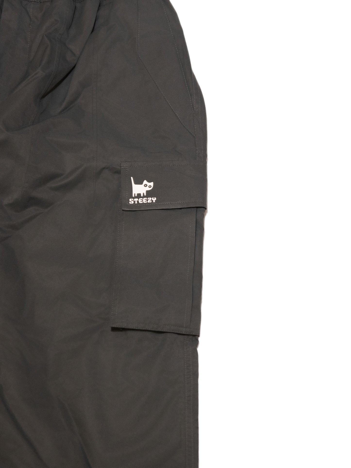 Classic Baggy Snow Pants - Grey